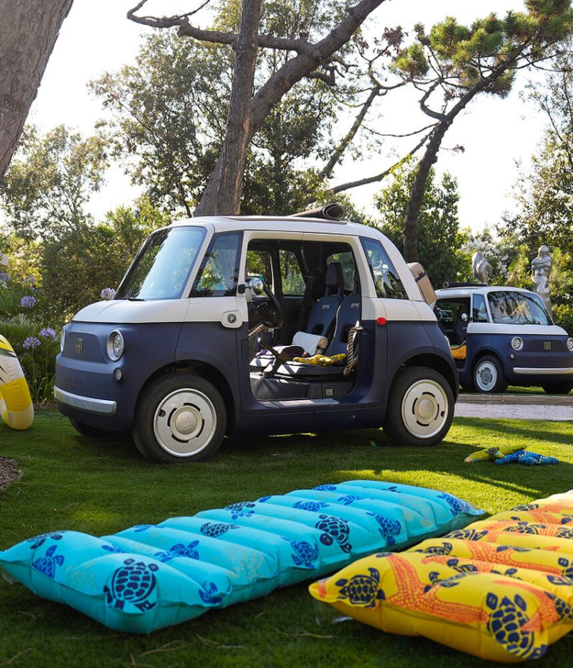 Vilebrequin presents Limited Edition Fiat Topolino alongside Accessories Capsule