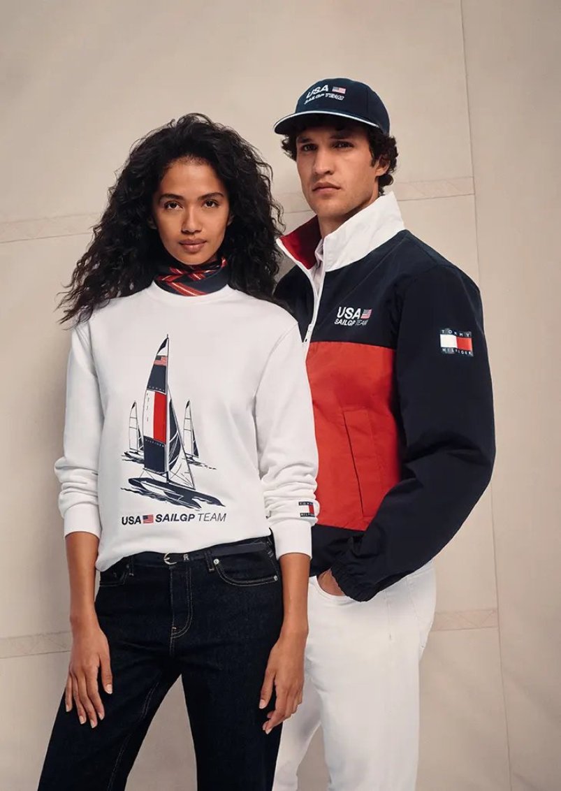 Tommy Hilfiger Debuts Spring Fanwear Capsule in collaboration with U.S. SailGP Team