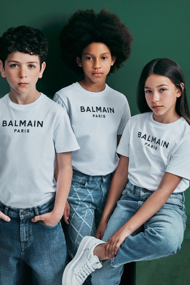 Balmain and Brave Kid Sign Exclusive Worldwide Kids Wear Licensing Deal