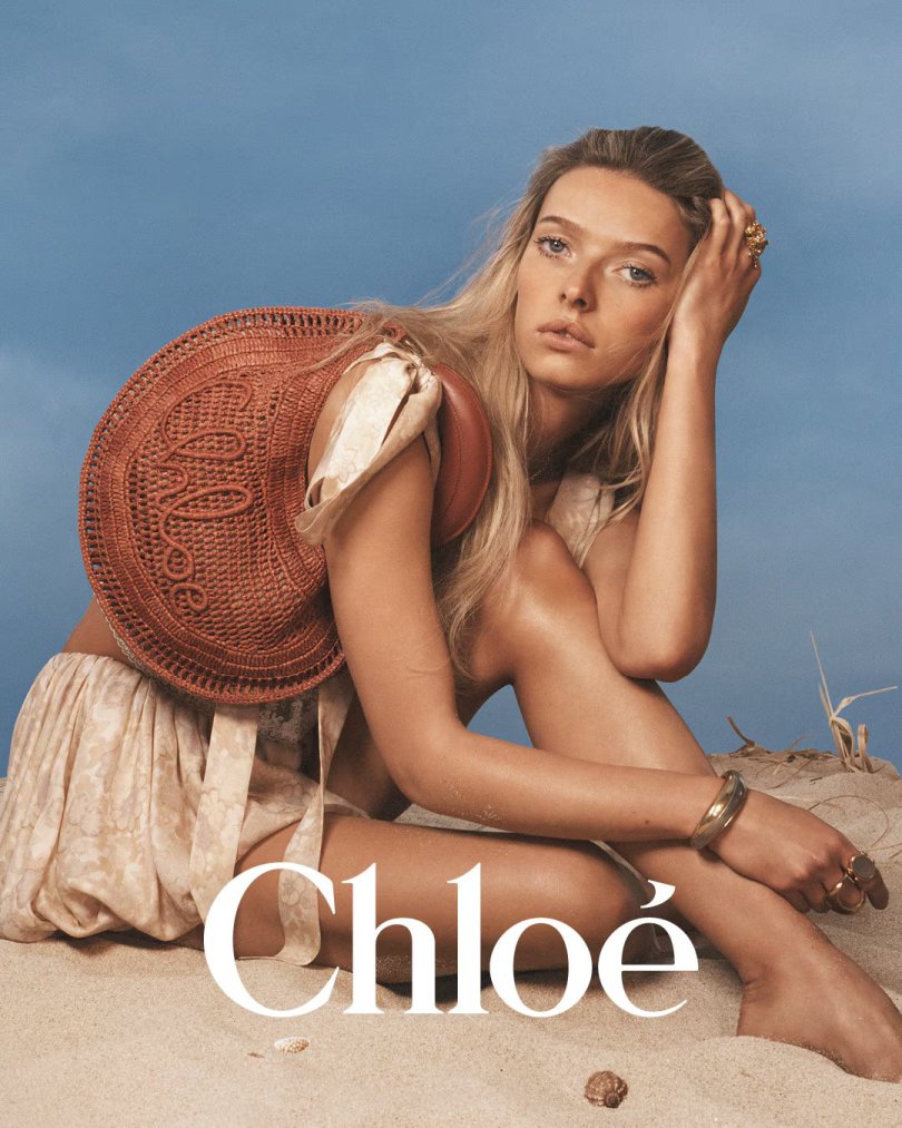 Chloe unveils Chloe a la Plage 2026 collection with campaign Featuring Apple Martin
