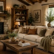 Rustic Living Room Ideas That Bring Warmth, Comfort, and Real-Life Beauty Home