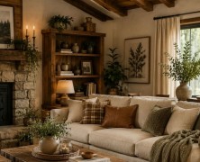 Rustic Living Room Ideas That Bring Warmth, Comfort, and Real-Life Beauty Home