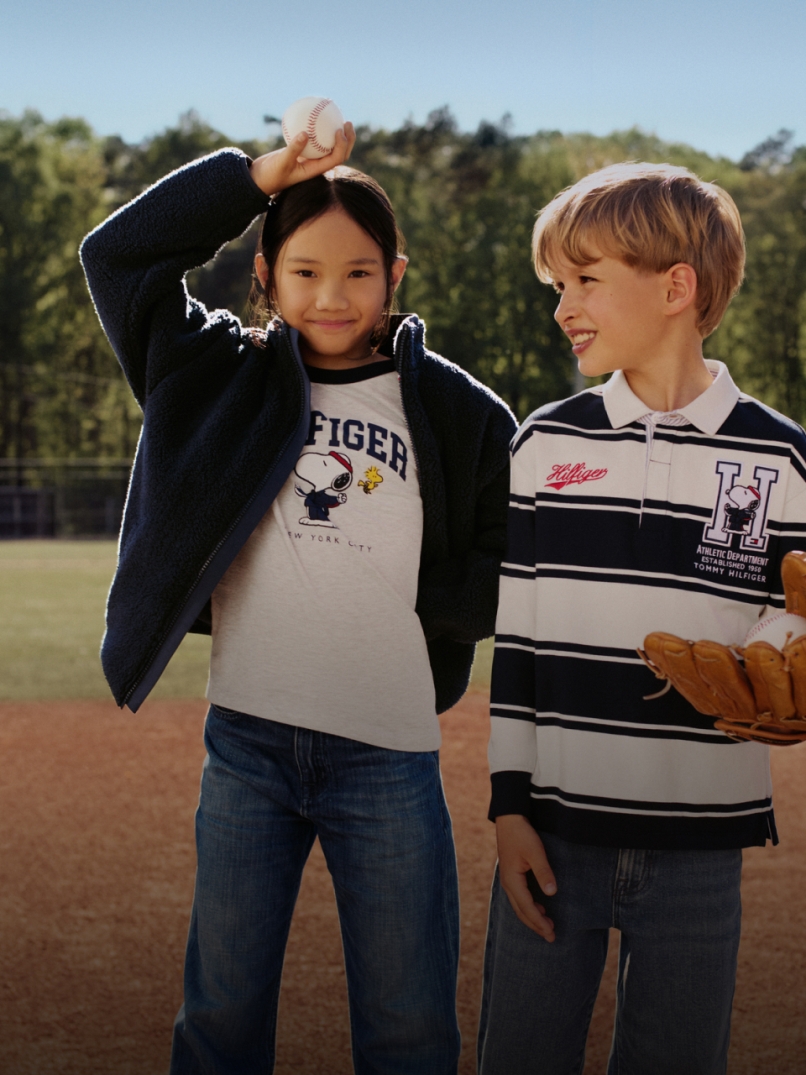 Tommy Hilfiger releases Kids Fall 2026 collection in partnership with Peanuts